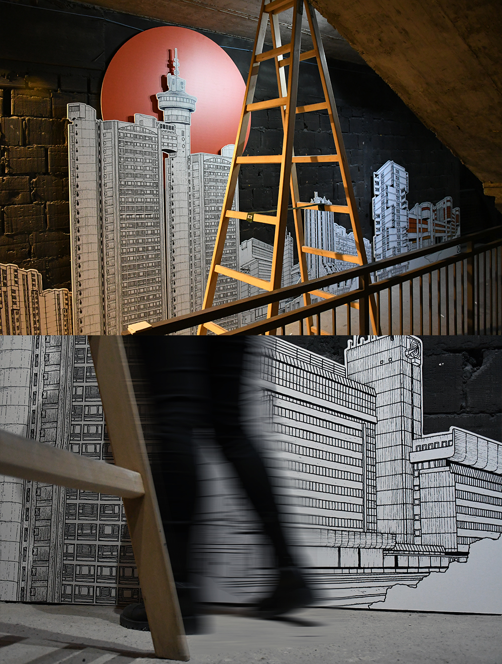 Balkan Architectural Biennale — illustration by Jovana Radujko, Belgrade