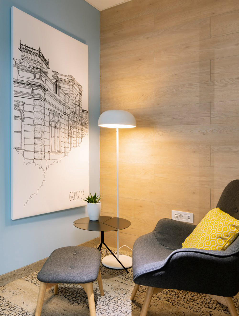 Jovana Radujko drawings for Codecentric project by Sonja Brstina, Gradnja