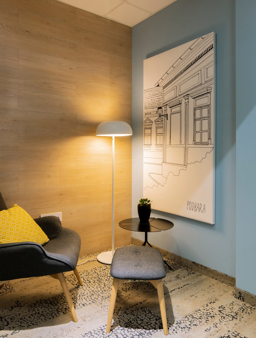 Jovana Radujko drawings for Codecentric project by Sonja Brstina, Gradnja